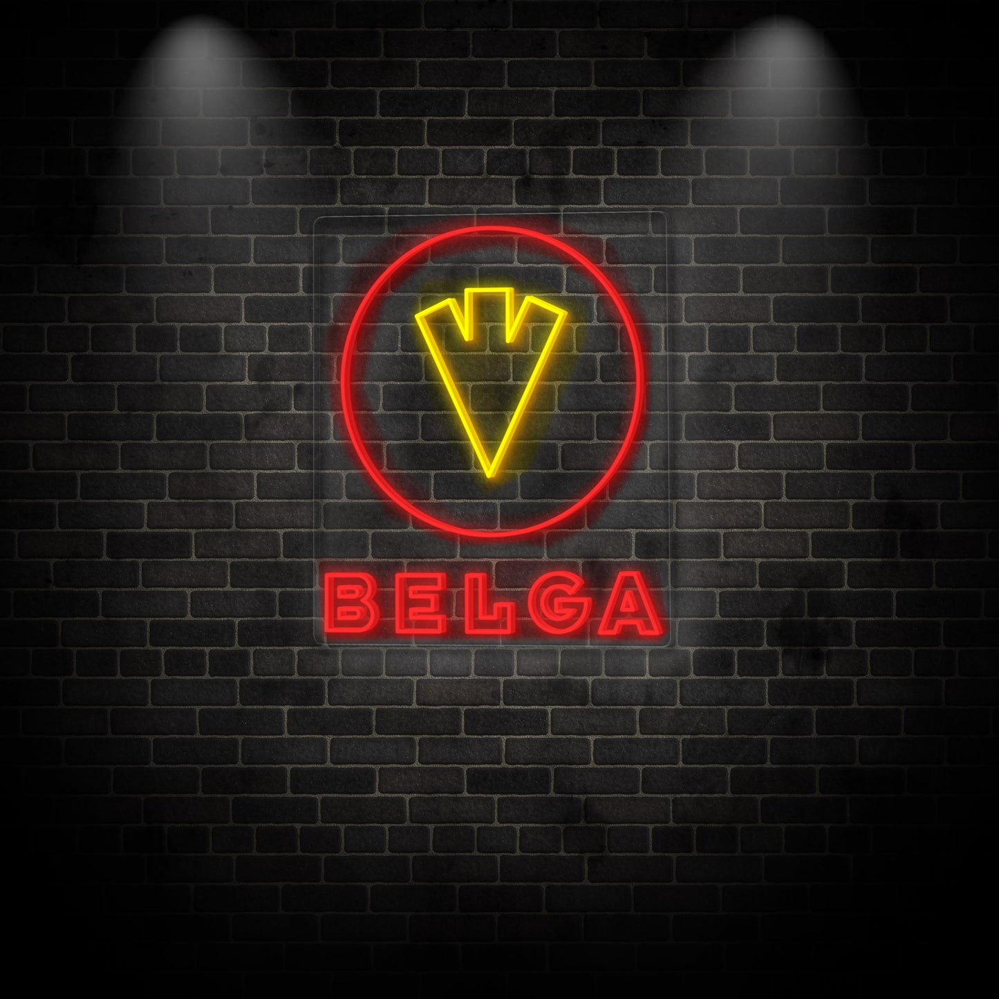 Neon "Belga"