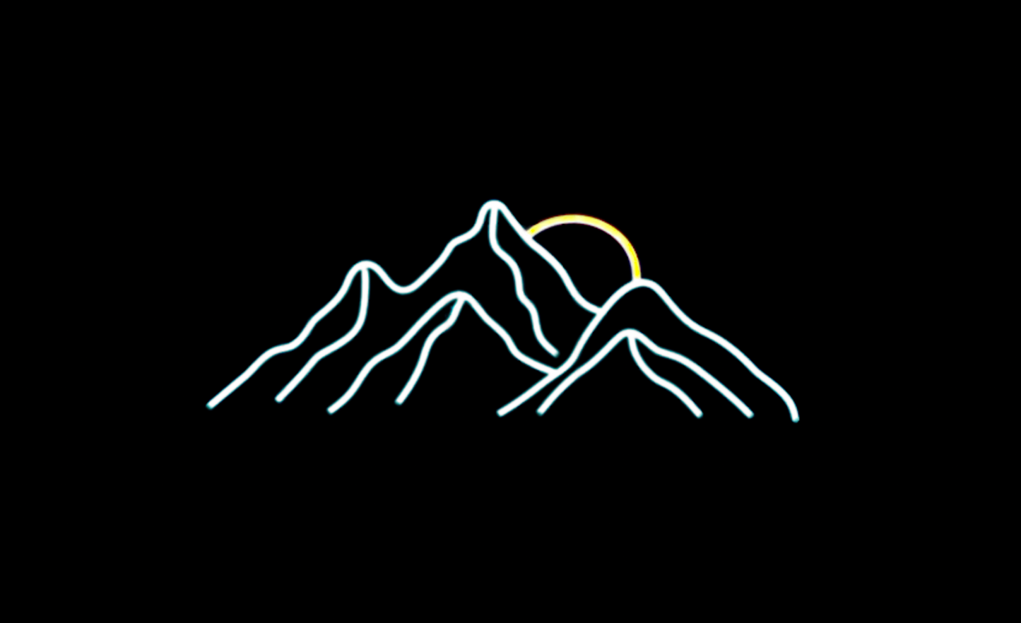 Le néon montagne
