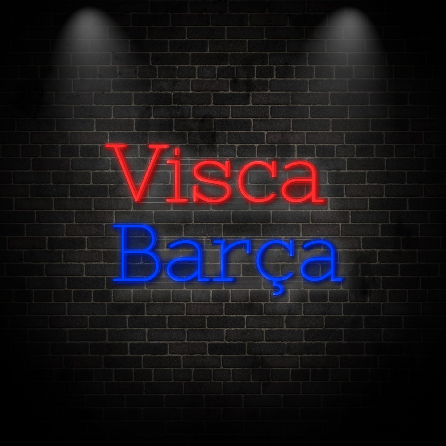 Neon "Visca Barça"