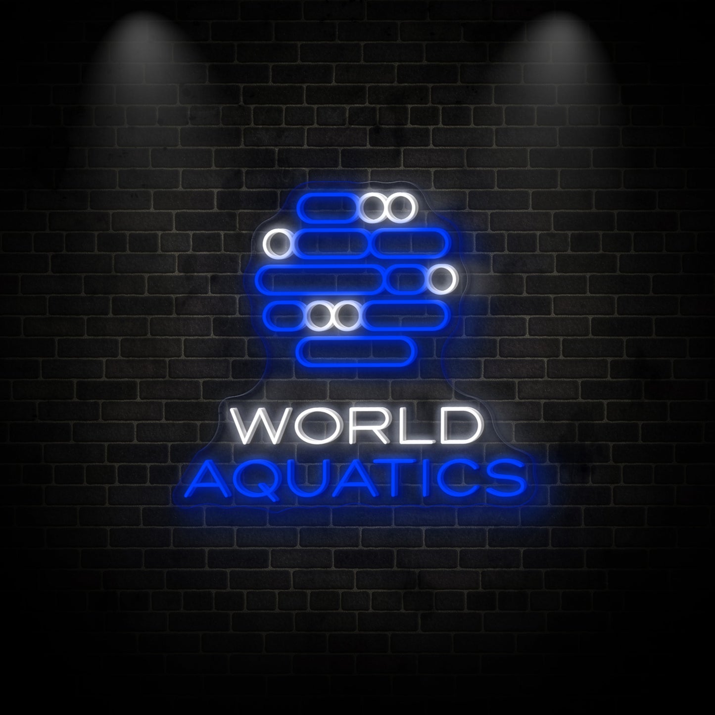 Neon "WORLD