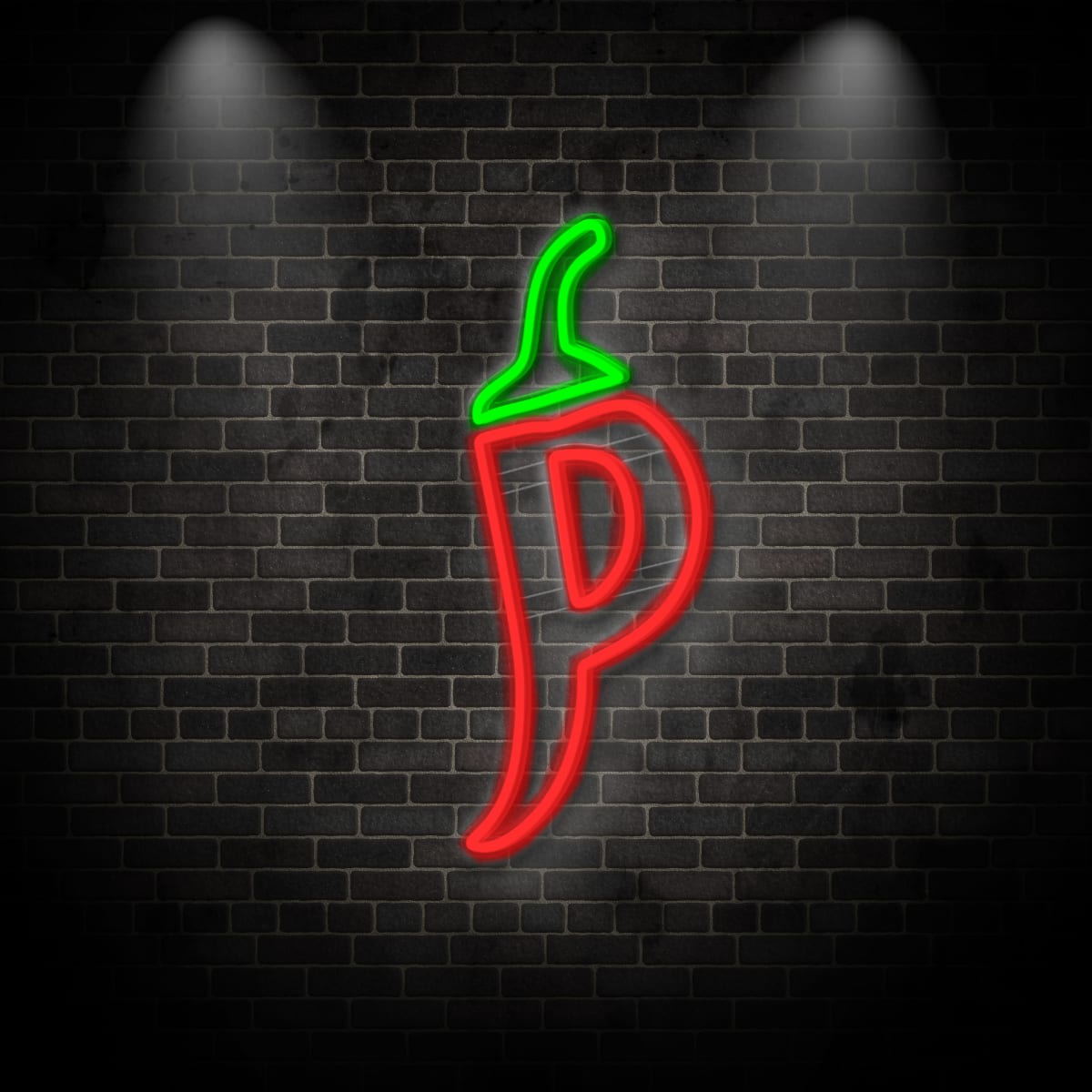 Neon ""chili"logo 1"