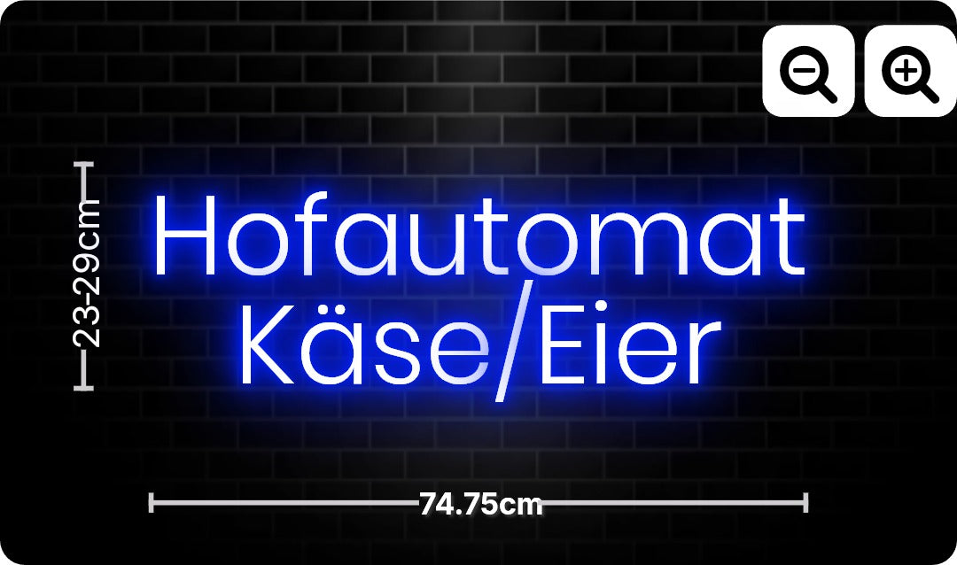 Neon Hofautomat
Käse/Eier