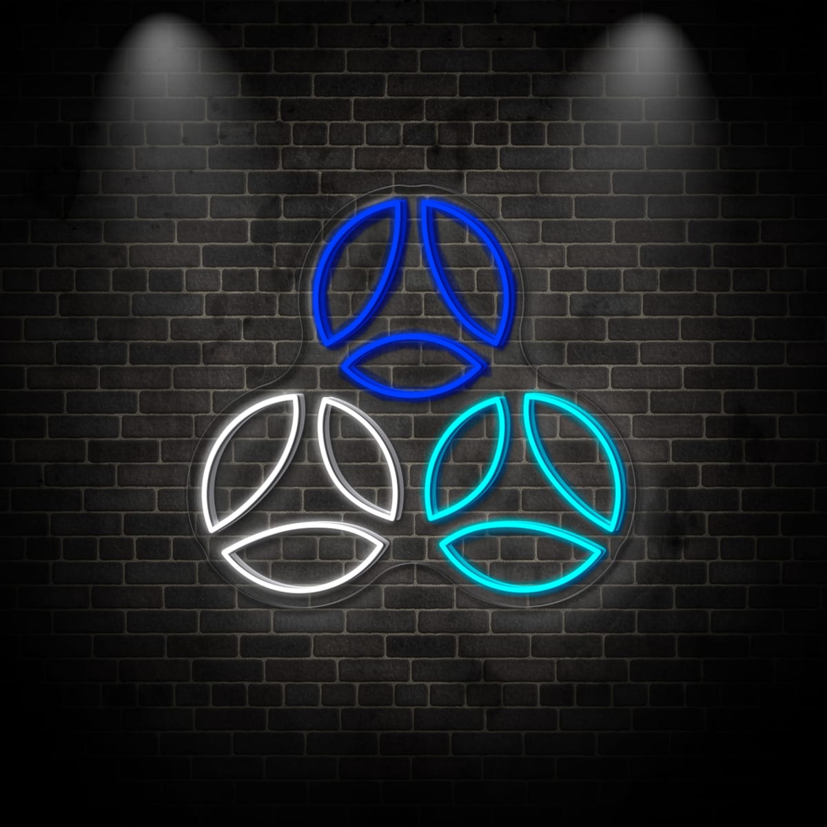 Neon "“3 circles”"