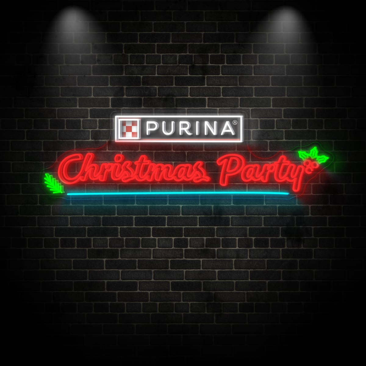 Neon "PURINA 2"