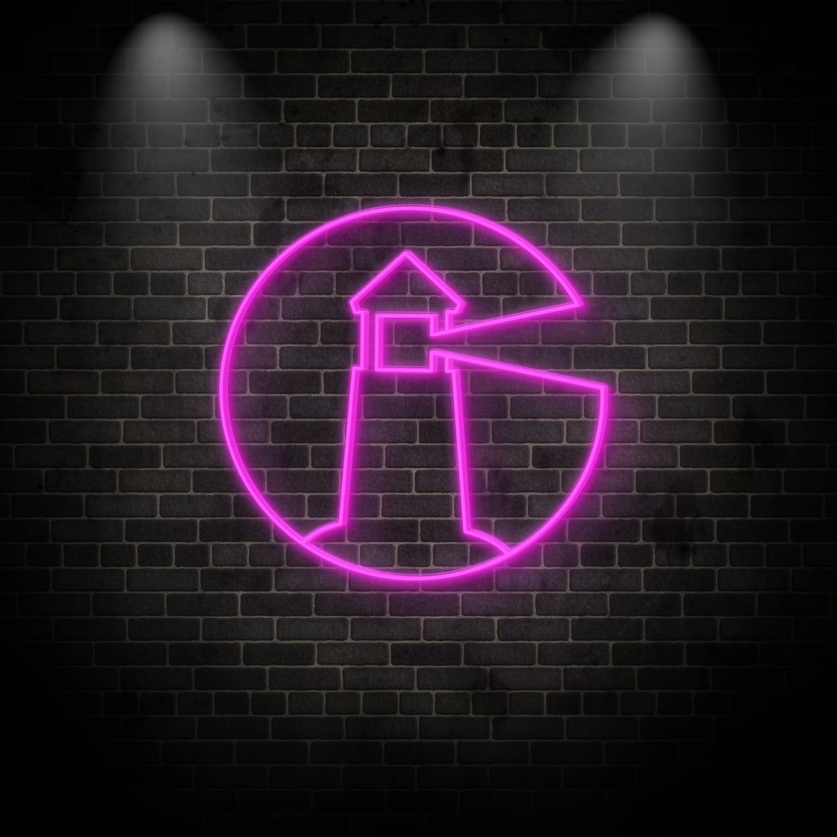 Neon "lighthouse"