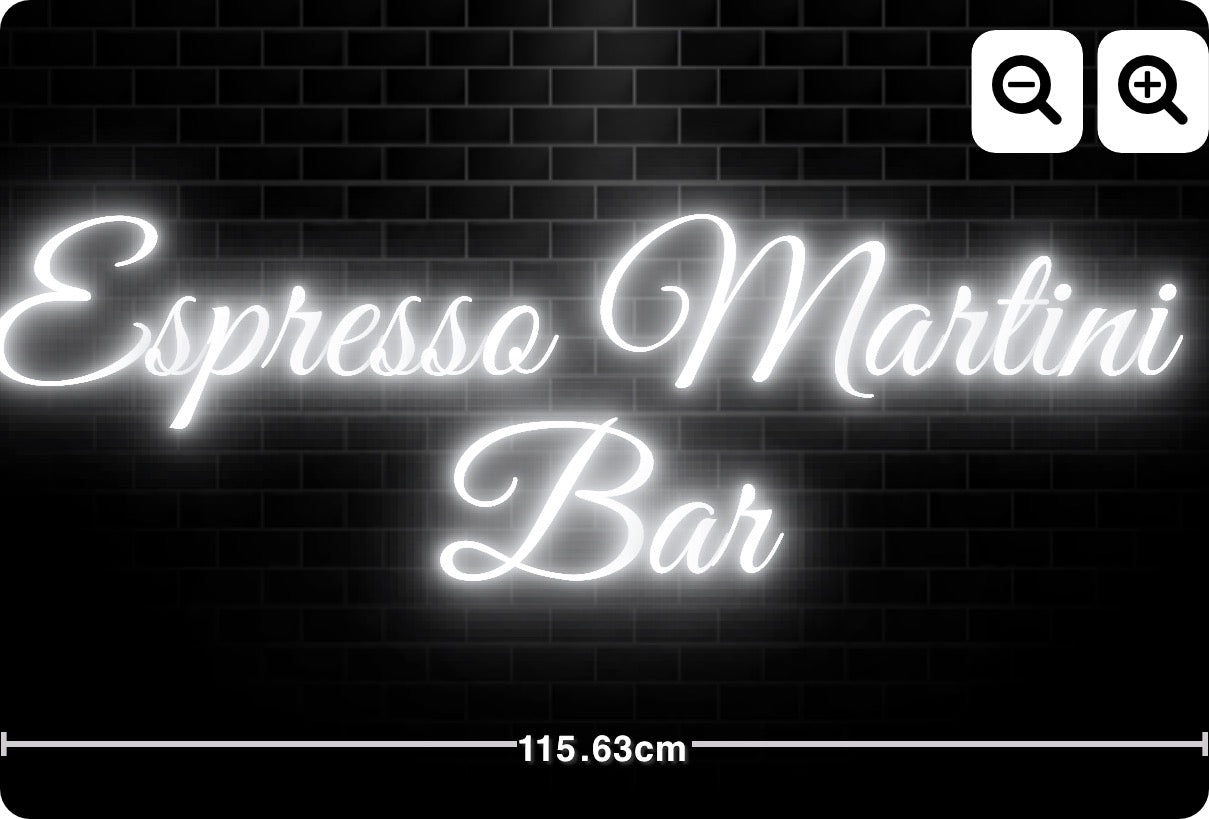 Neon Espresso Martini
Bar