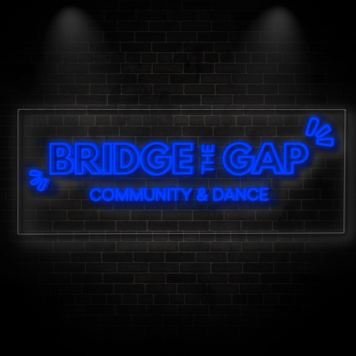 Neon "BRIDGE GAP"