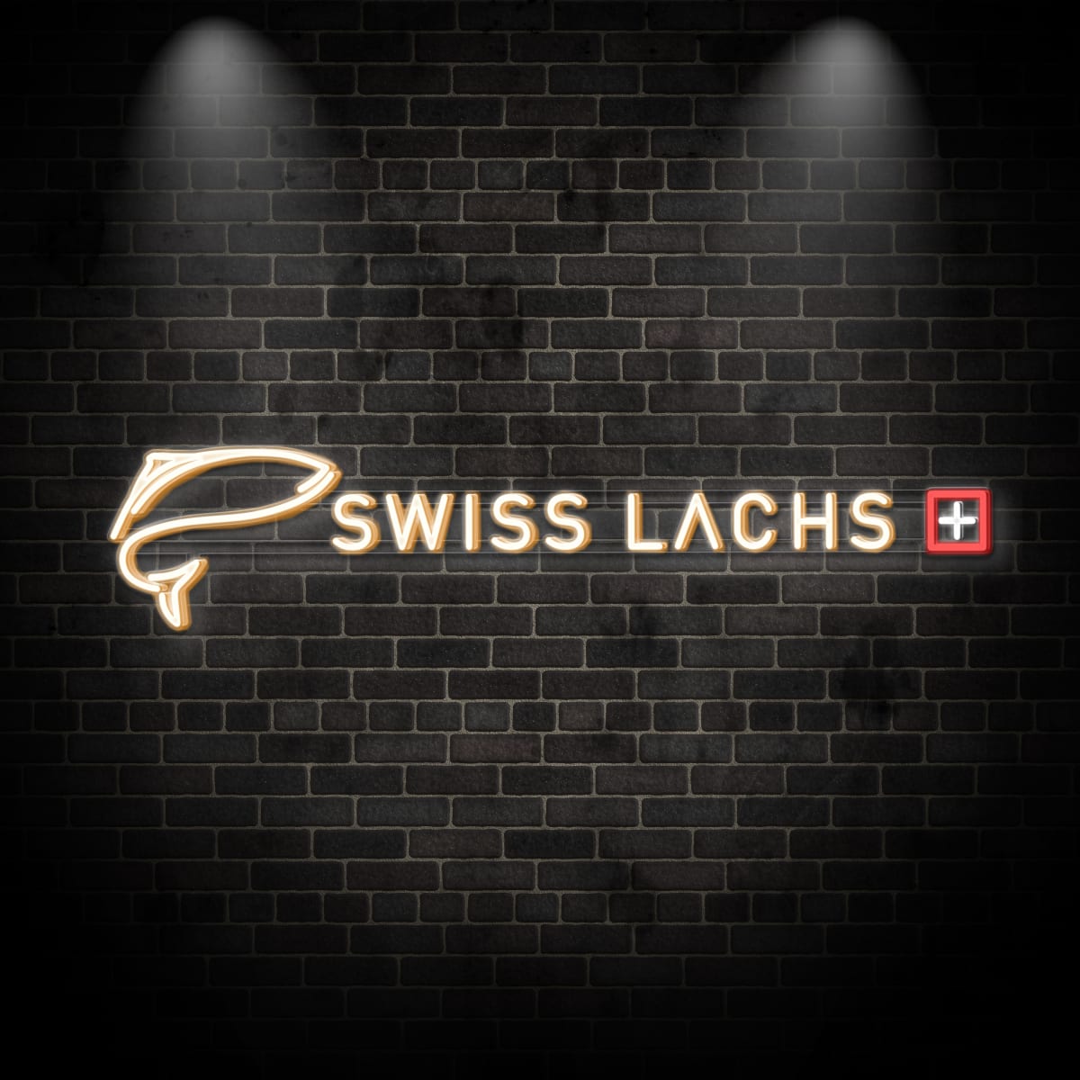 Neon "SWISS LACHS"
