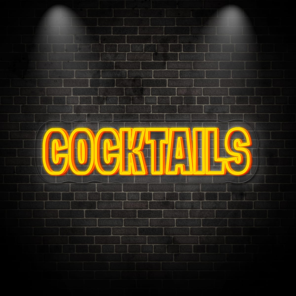 Neon "COCKTAILS 1"
