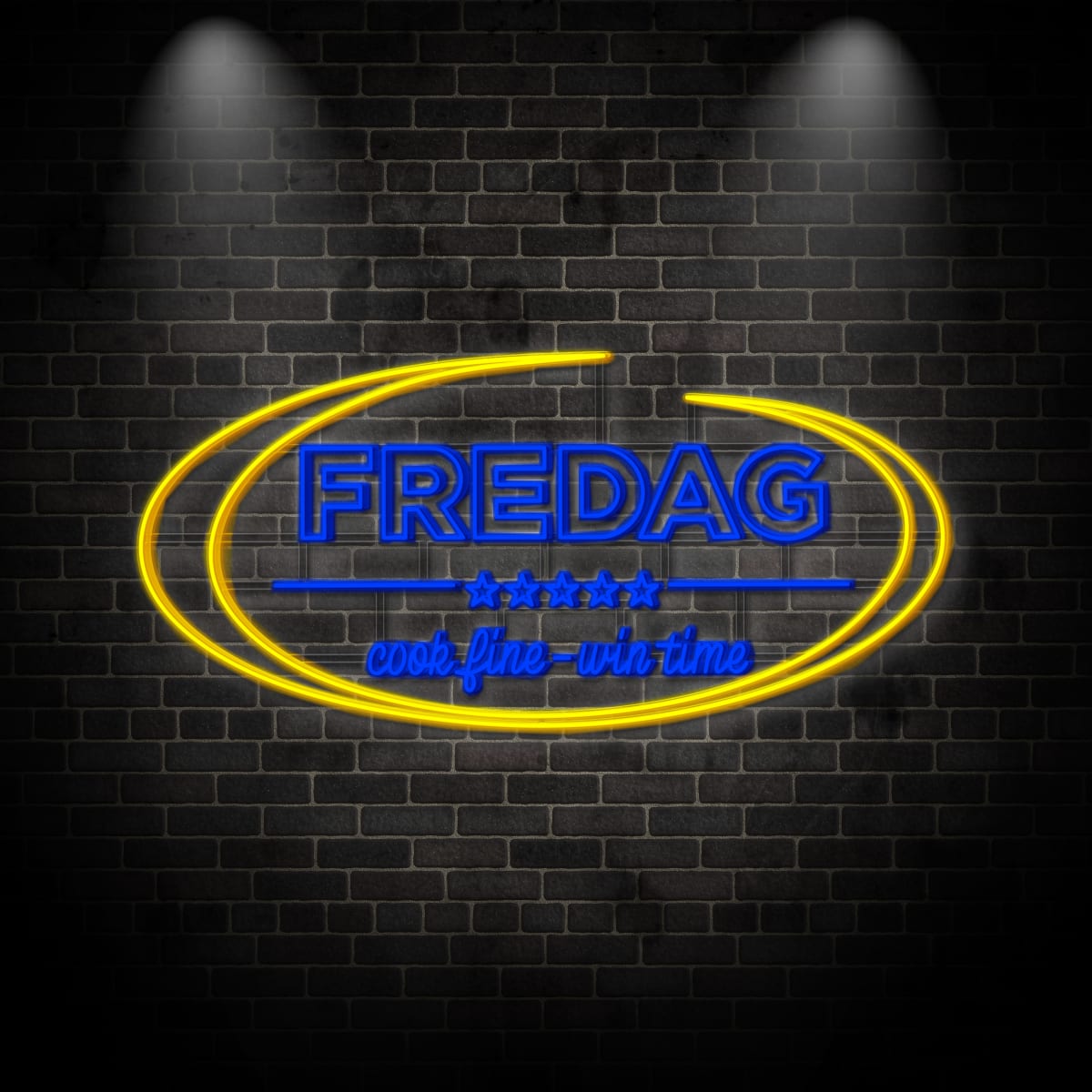 Neon "FREDAG"
