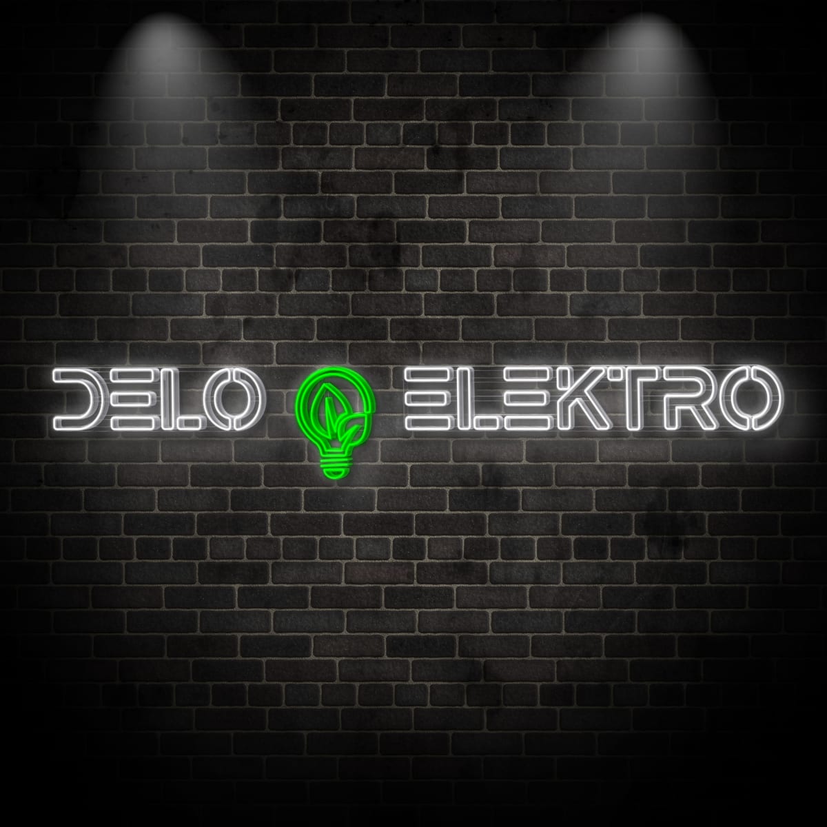 Neon "DELO"