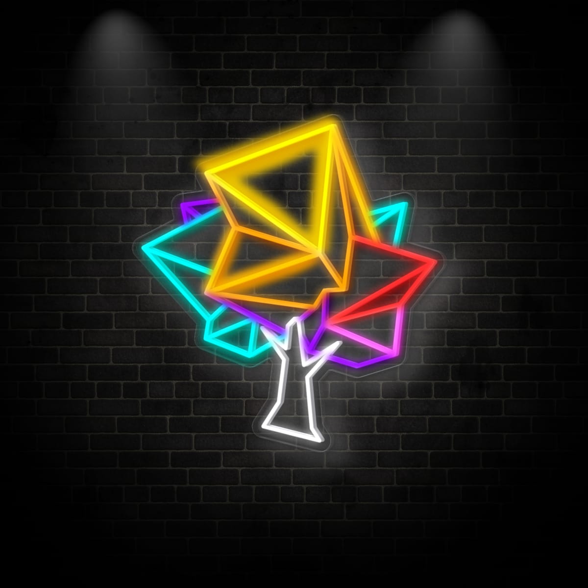 Neon "Pattern-Tree"