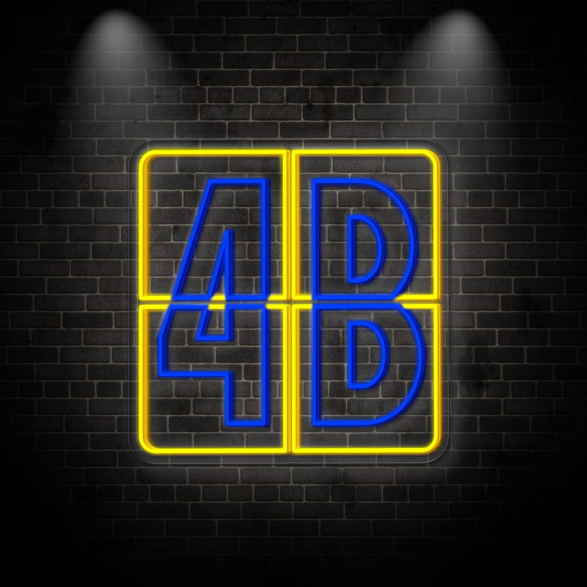 Neon "4B 1"