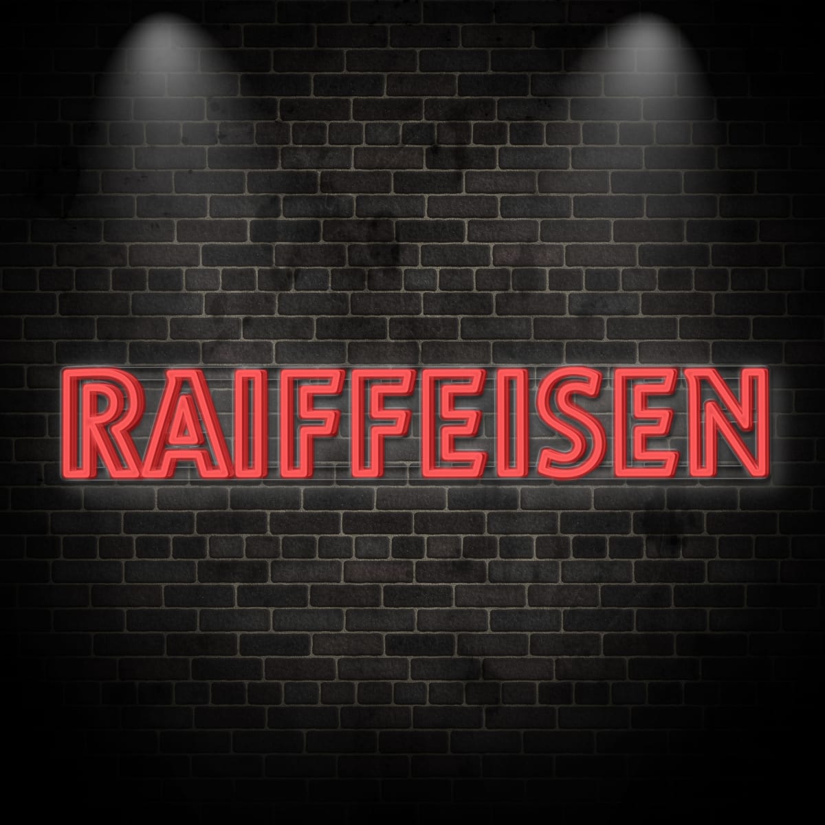 Neon "Raiffeisen 2"