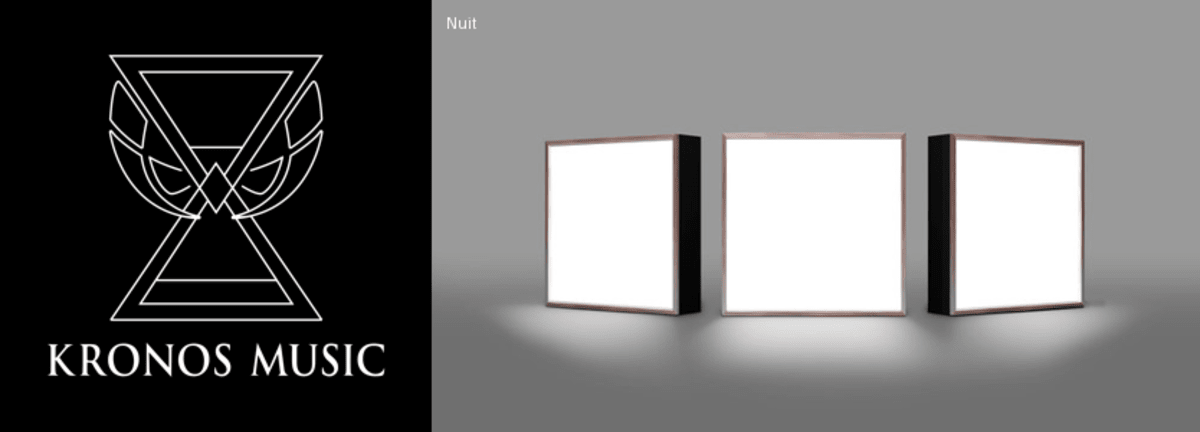 Enseigne Led 3D "Kronos"