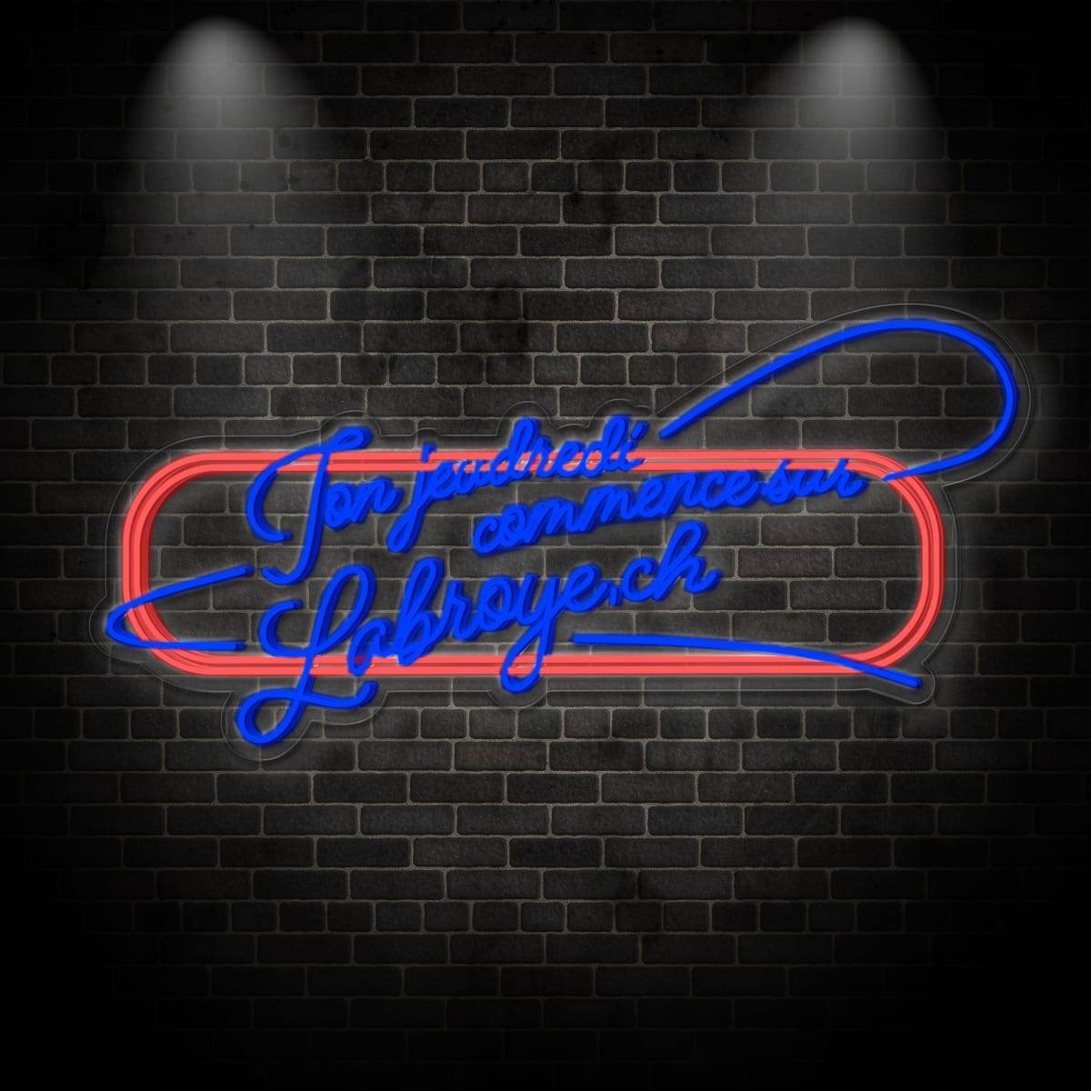 Neon "Ton jeudredi"