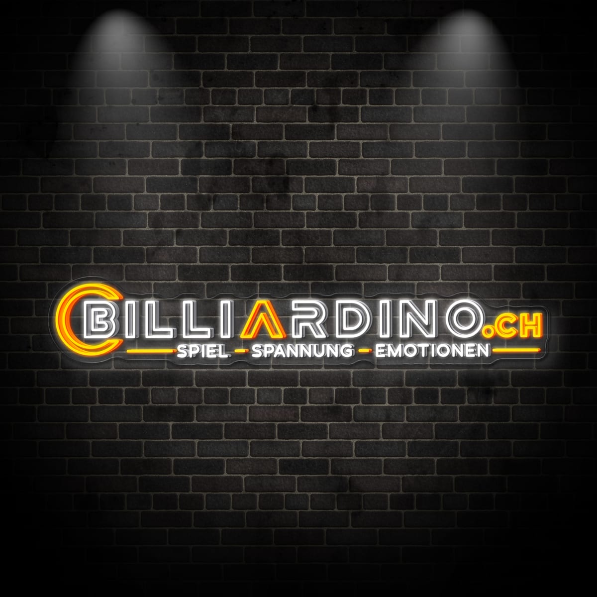 Neon "BILLIARDINO.CH"