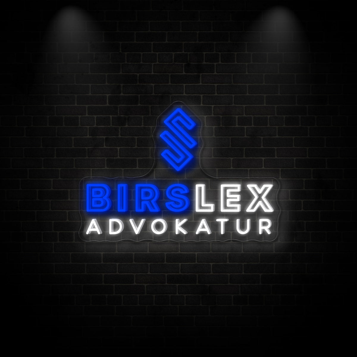 Neon "BIRSLEX-ADVOKATUR 1"