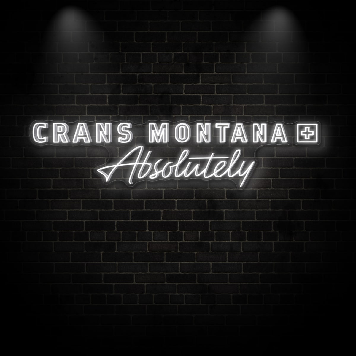 Neon "CRANS MONTANA"