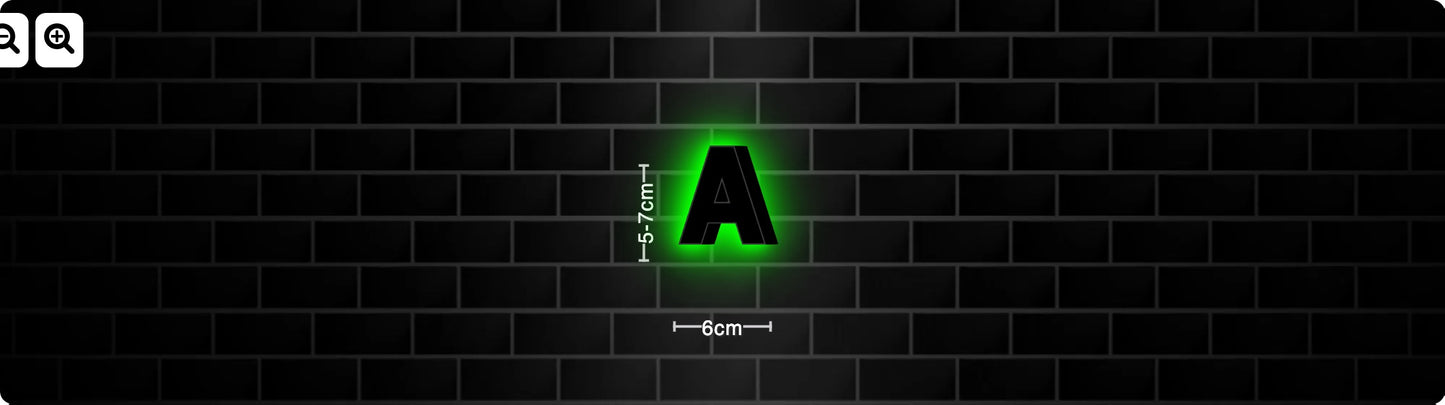 3D LED SIGN A