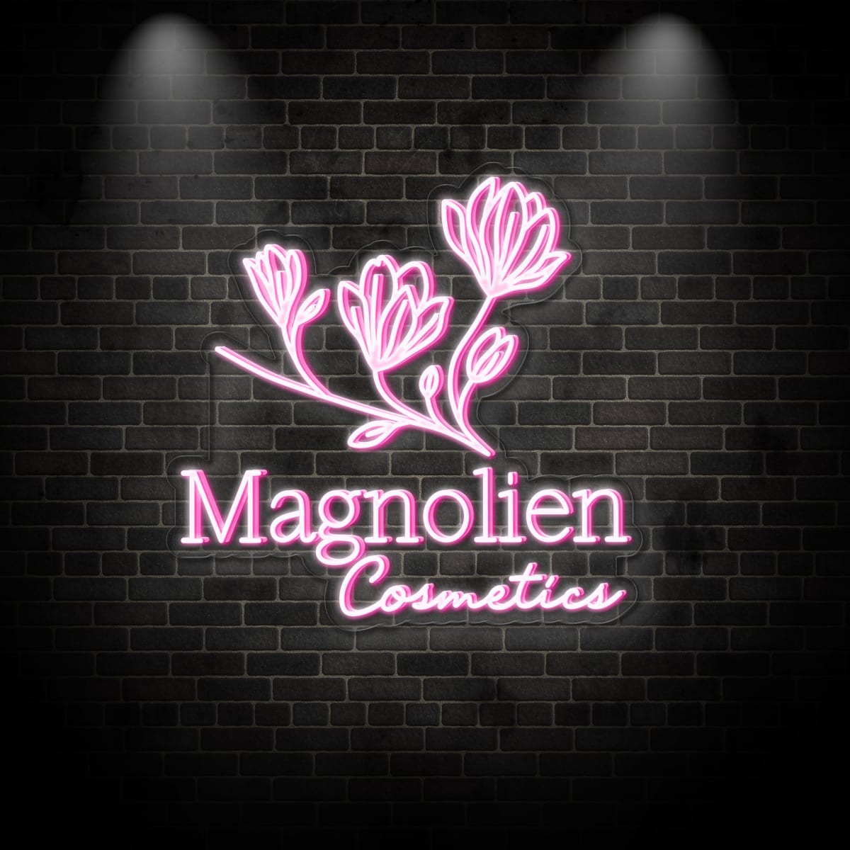 Neon "Magnolien"
