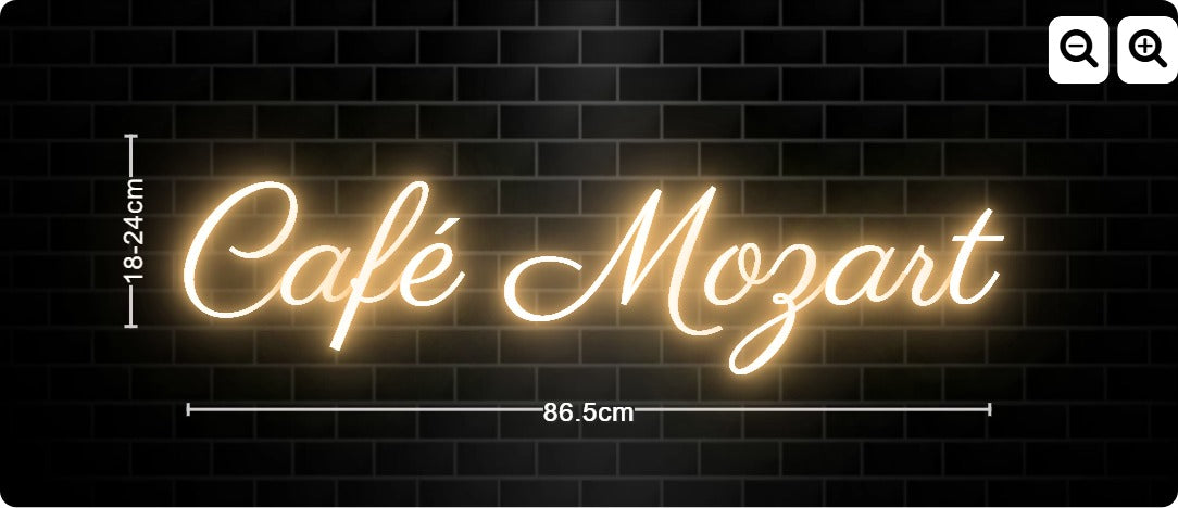Neon Café Mozart