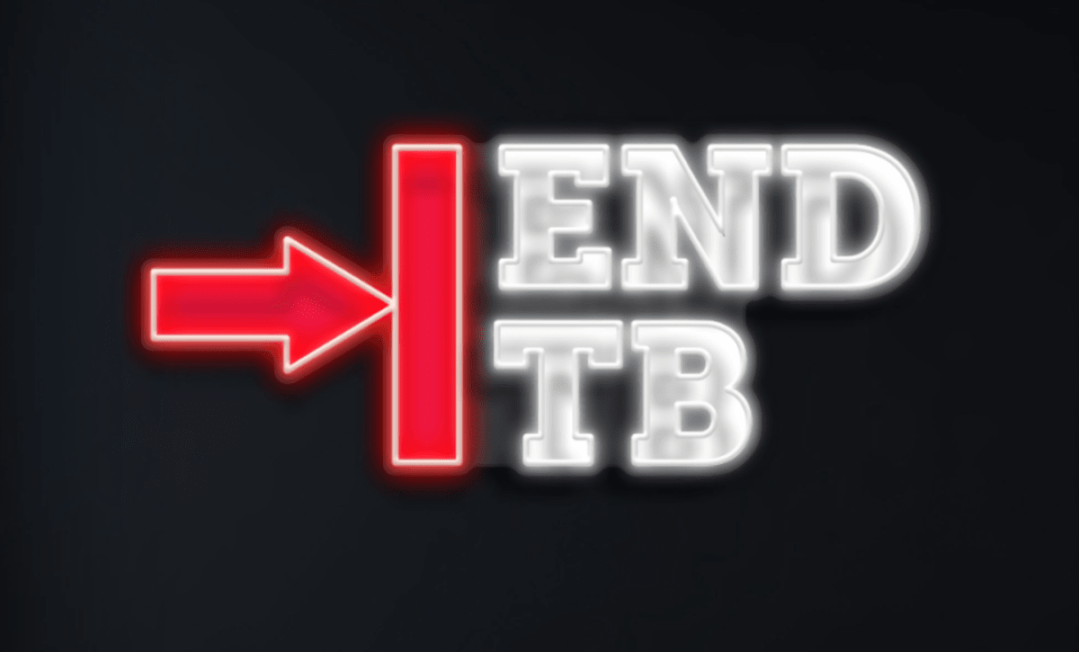 Neon "arrow+END TB 1"