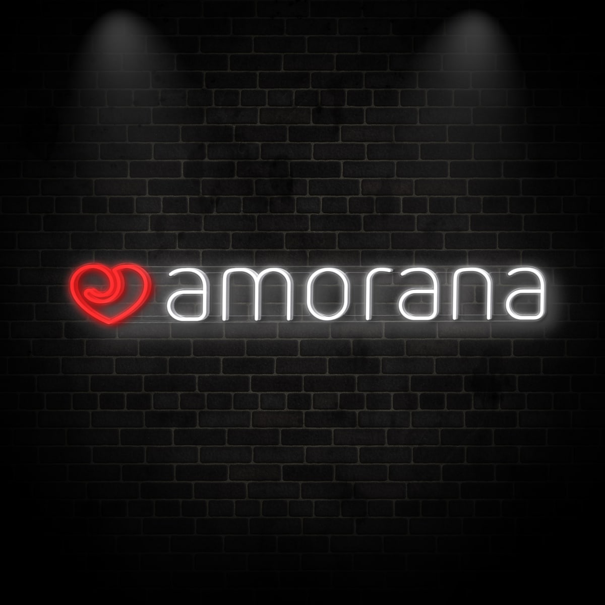 Neon "amorana"
