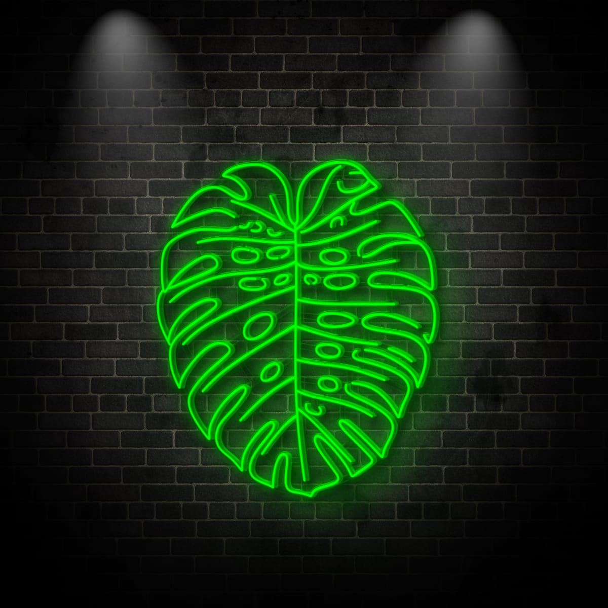 Neon "leaf 2"