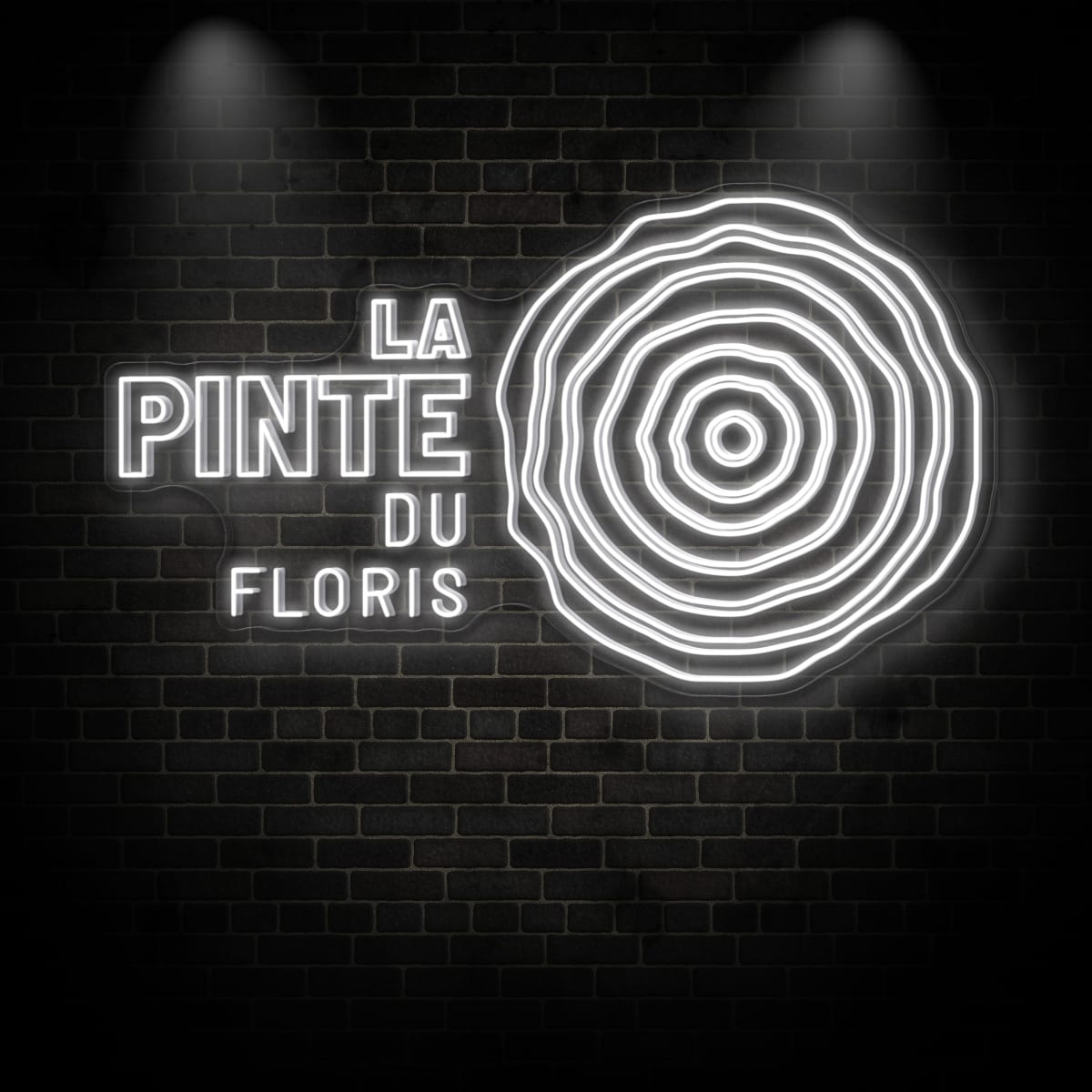 Neon "LA PINTE DU FLORIS"