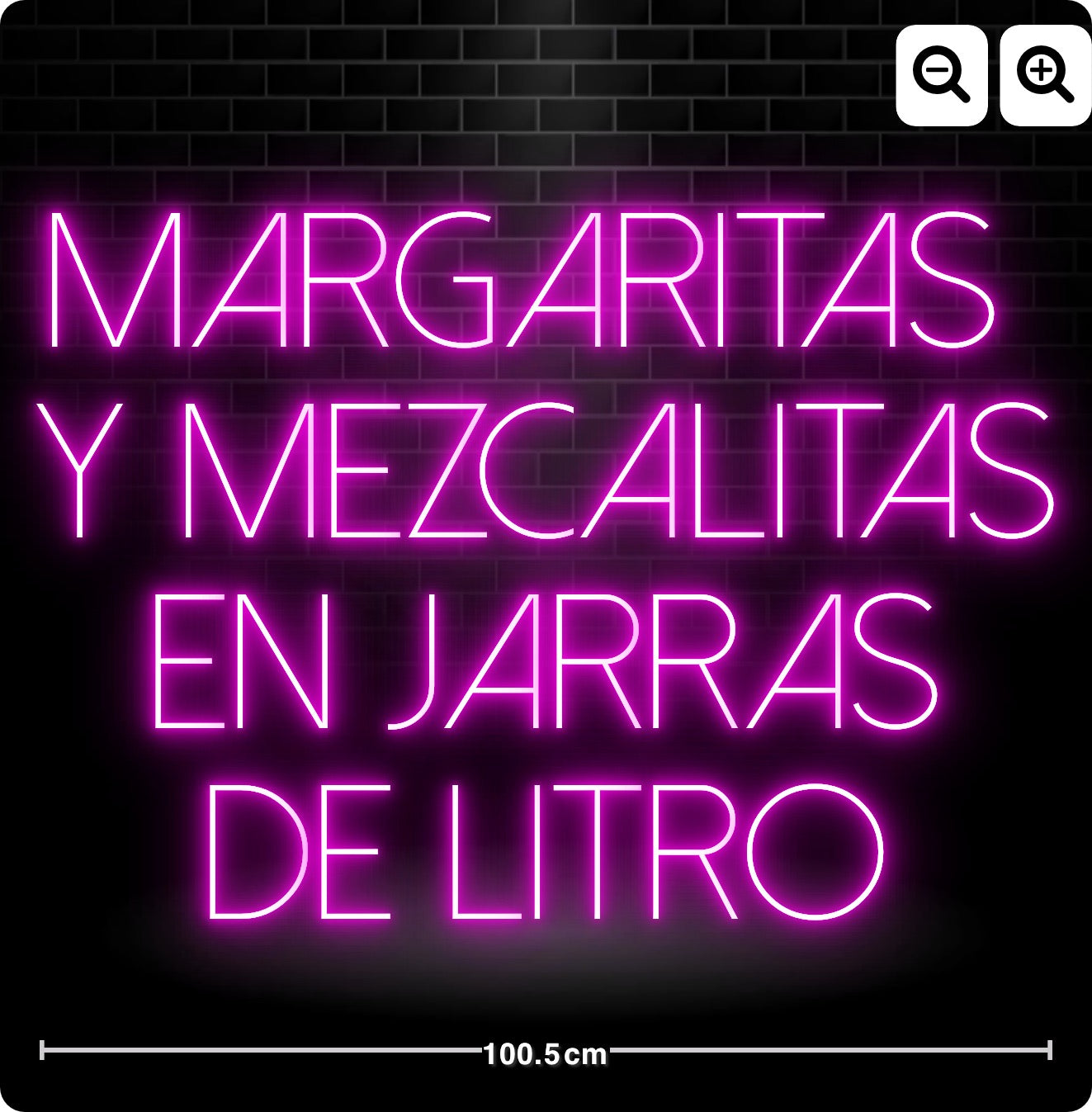 Neon Margaritas
Y Mezcalitas
En jarras
de litro