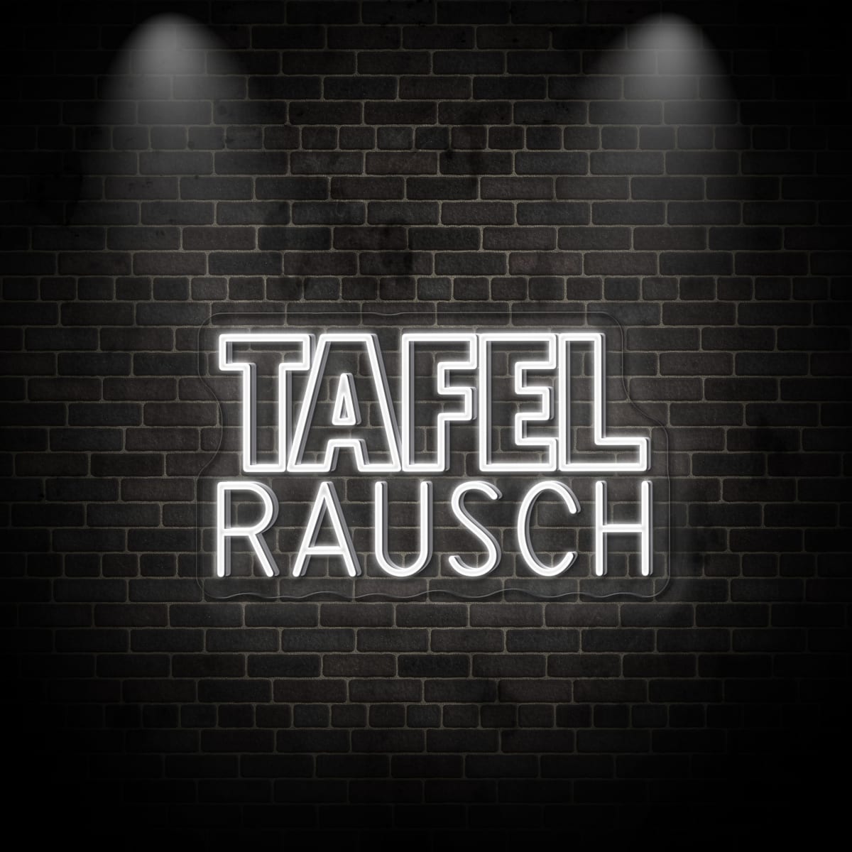 Neon "TAFEL RAUSCH"