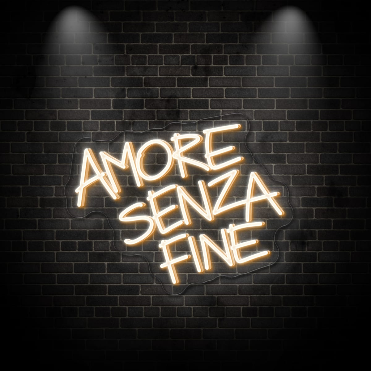 Neon "AMORE SENZA FINE"