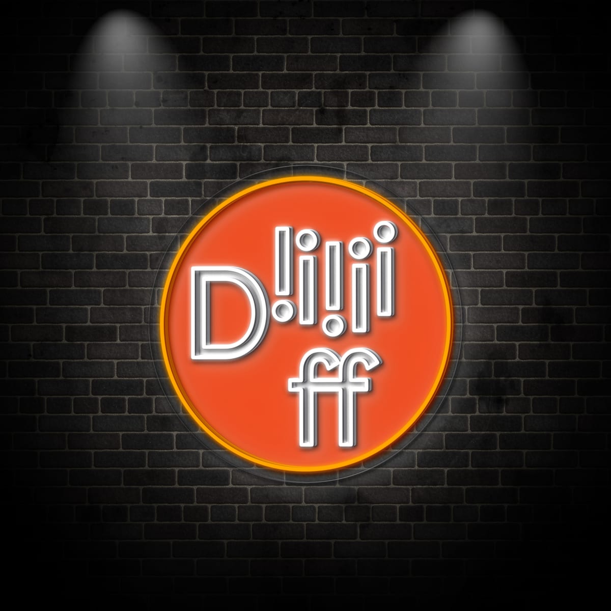 Neon ""Diff 1" 3"