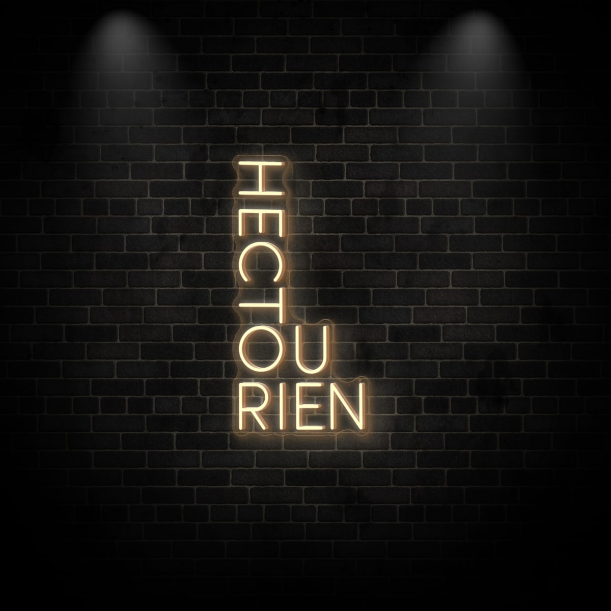 Neon "HECTOR OU RIEN"