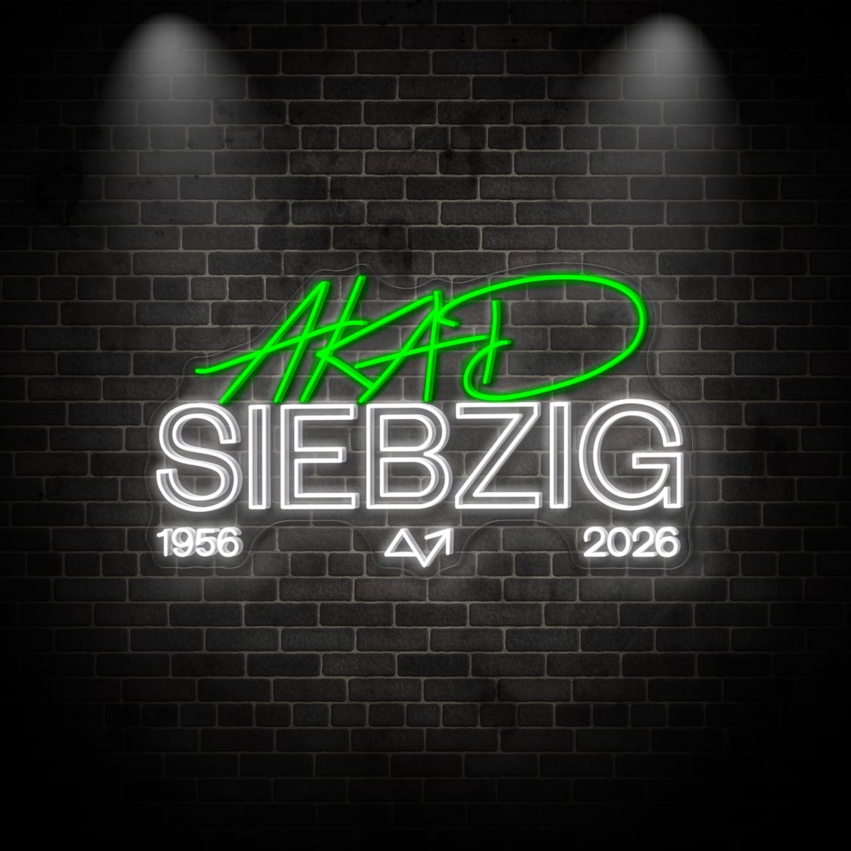 Neon "SIEBZIG"