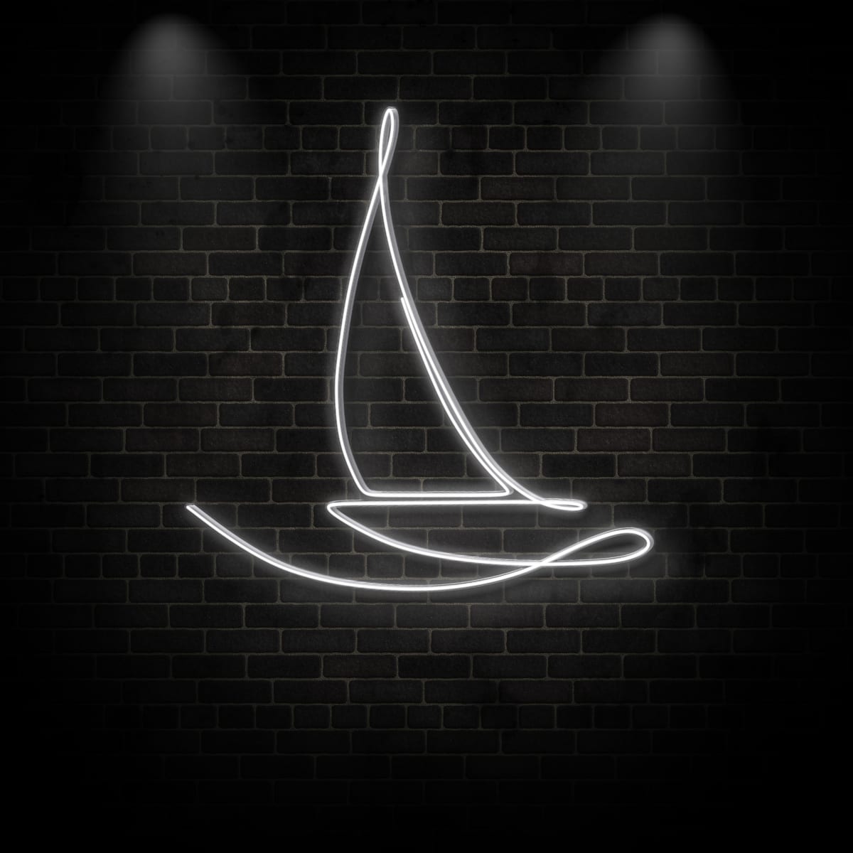 Neon "sailboat 4"