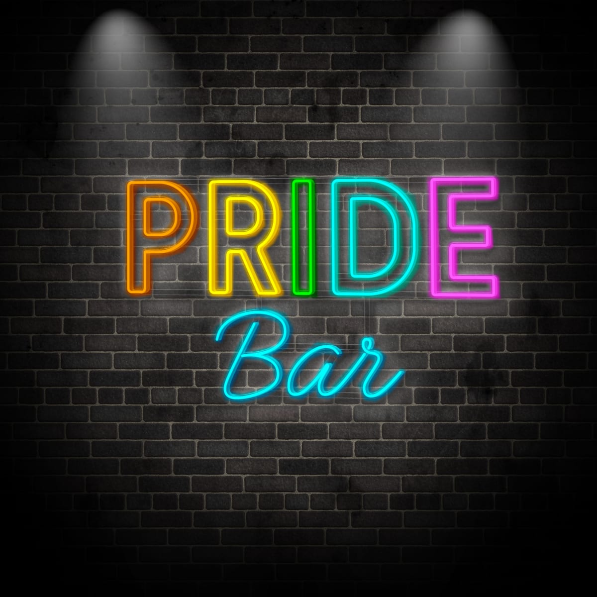 Neon "PRIDE Bar"
