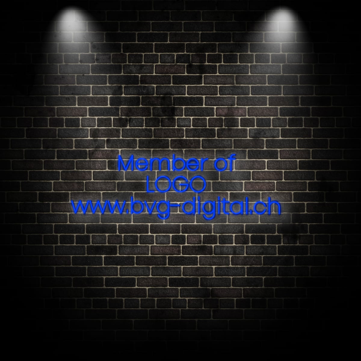 Neon "Member of LOGO 1"