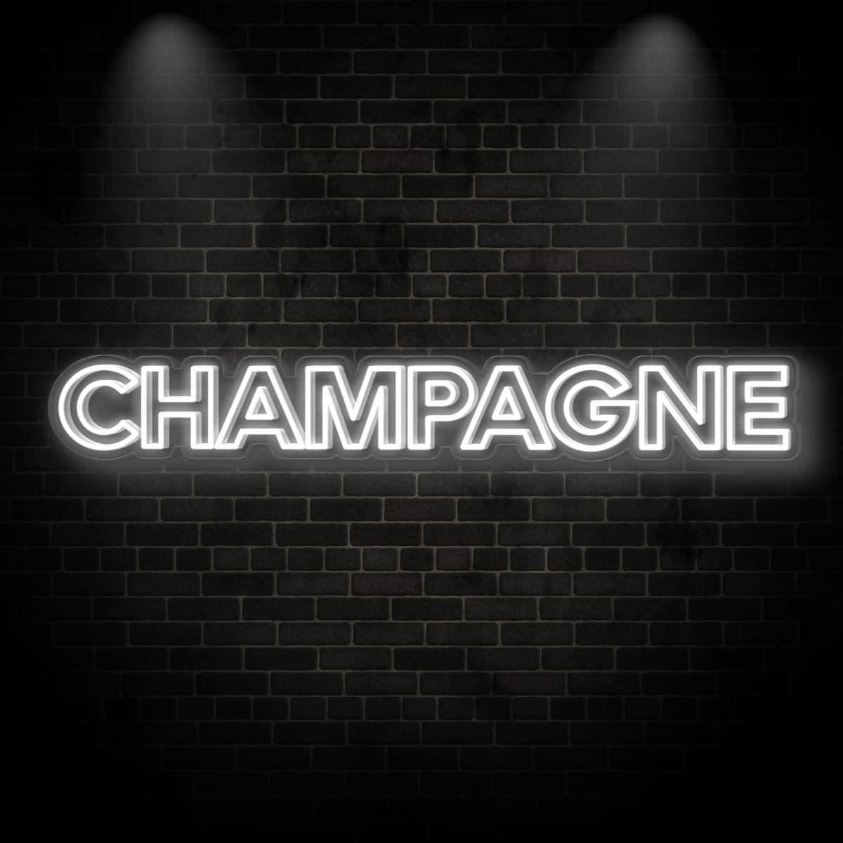 Neon "Champagne 4"