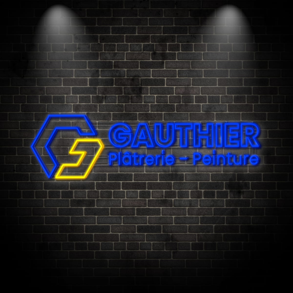 Neon "GAUTHIER 2"