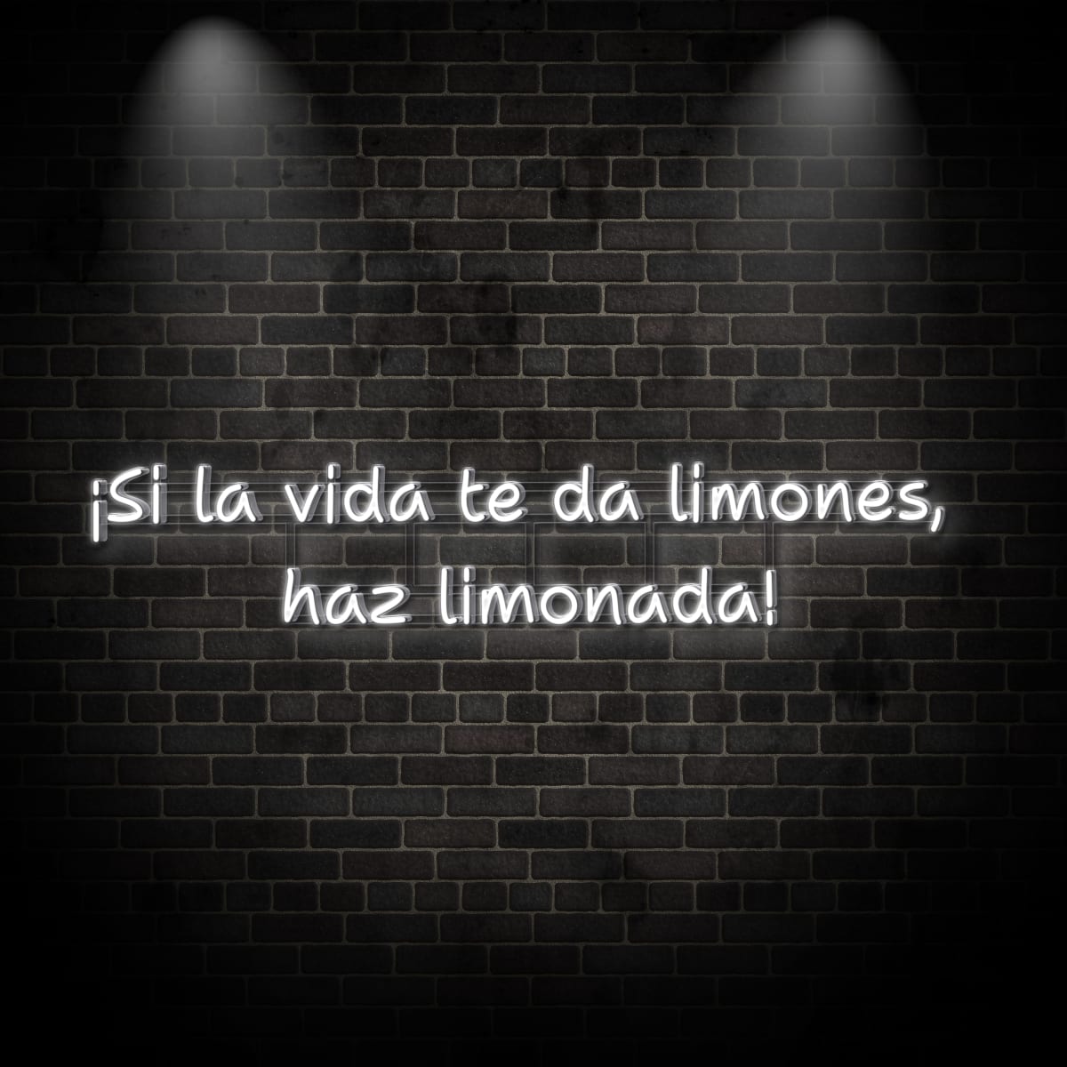 Neon "isi la vida te da limones 1"