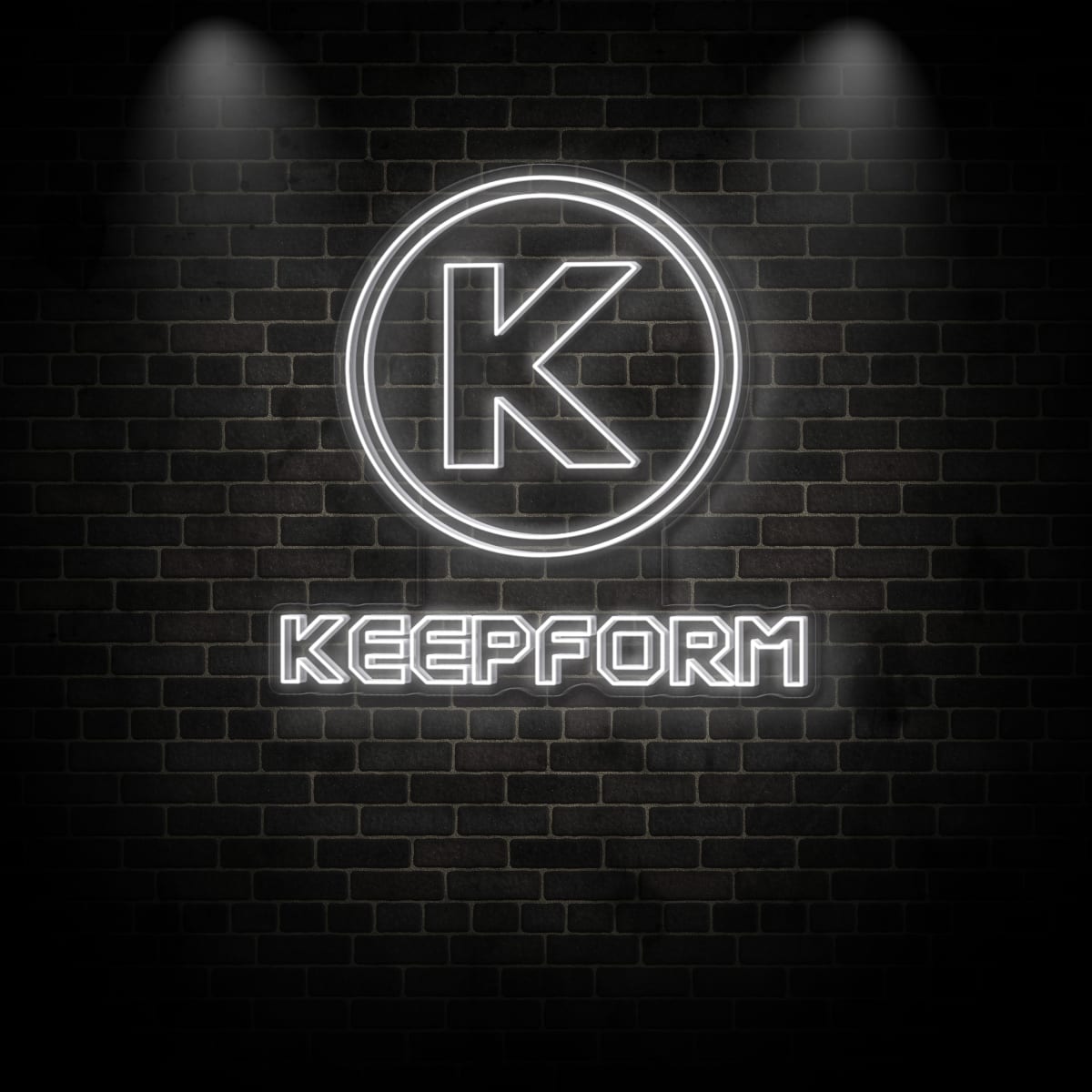 Neon "KEEPFORM"