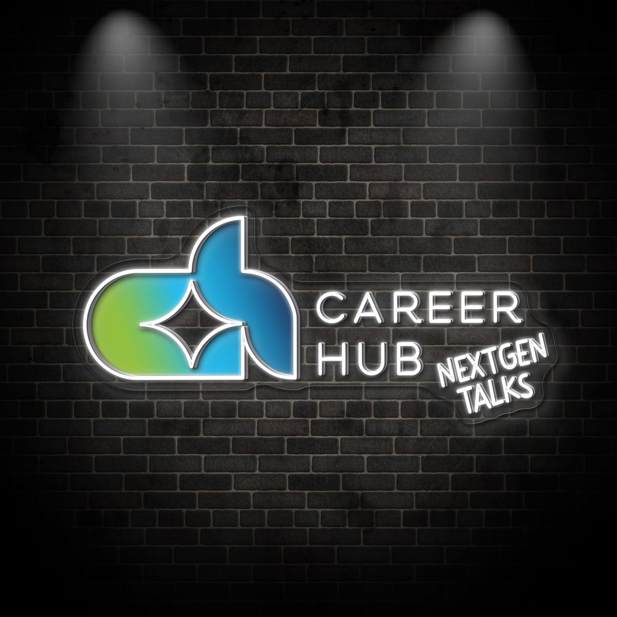 Neon "CAREER HUB"