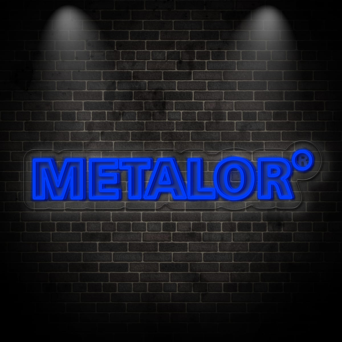 Neon "METALOR"