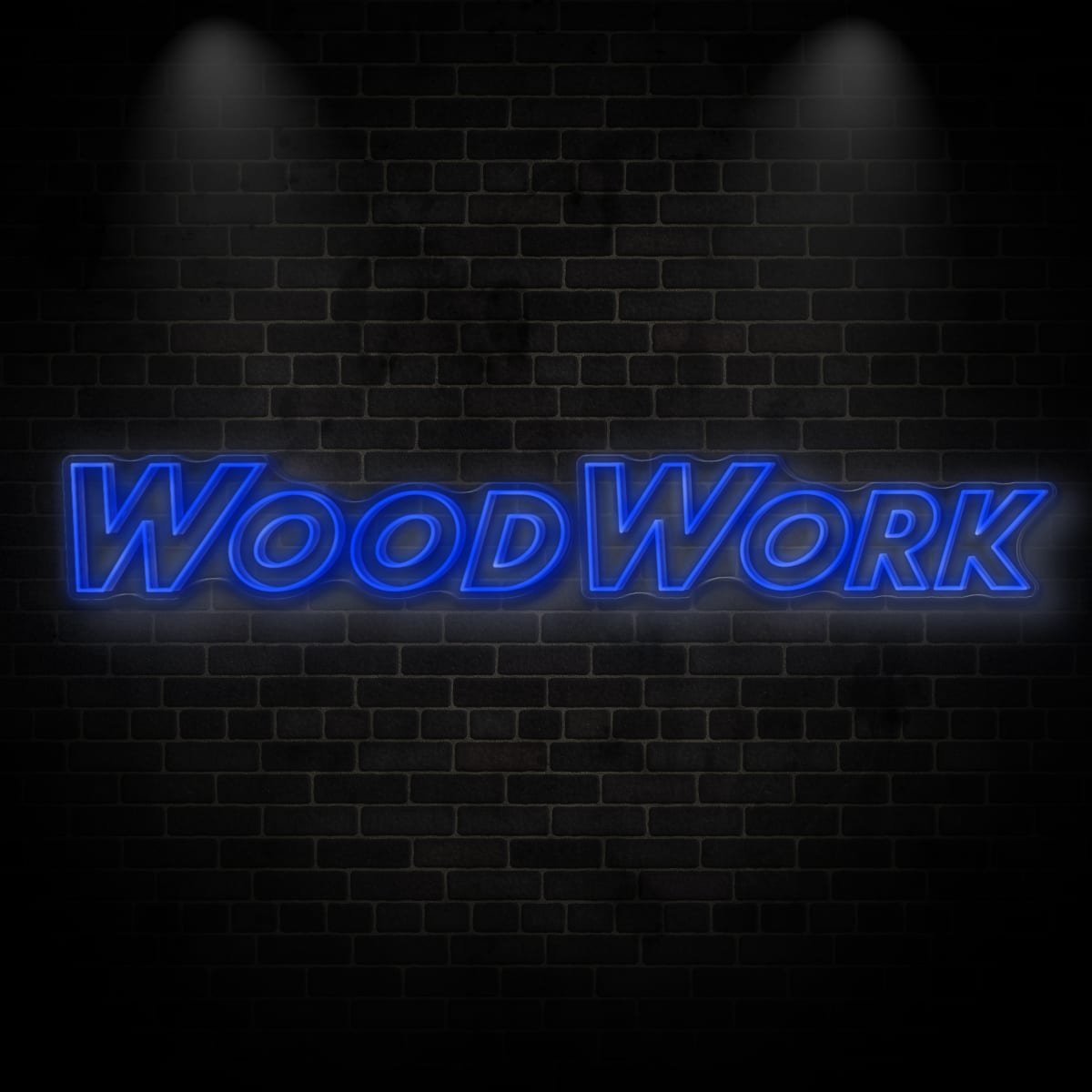 Neon "Wood Work 1"
