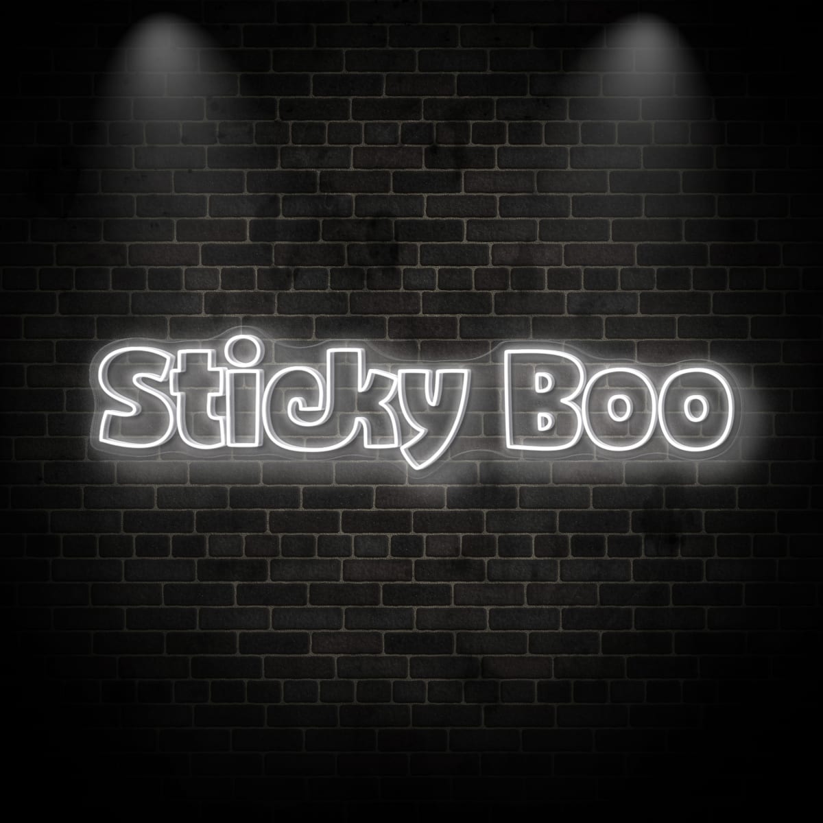 Neon "Sticky Boo"