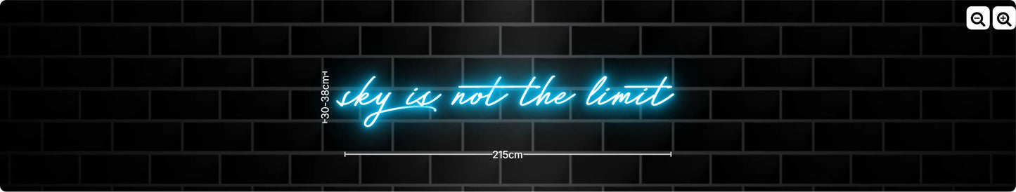 Neon sky is not the limit