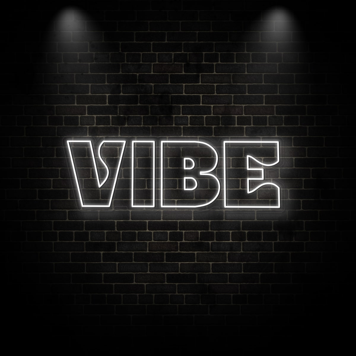 Neon "VIBE"