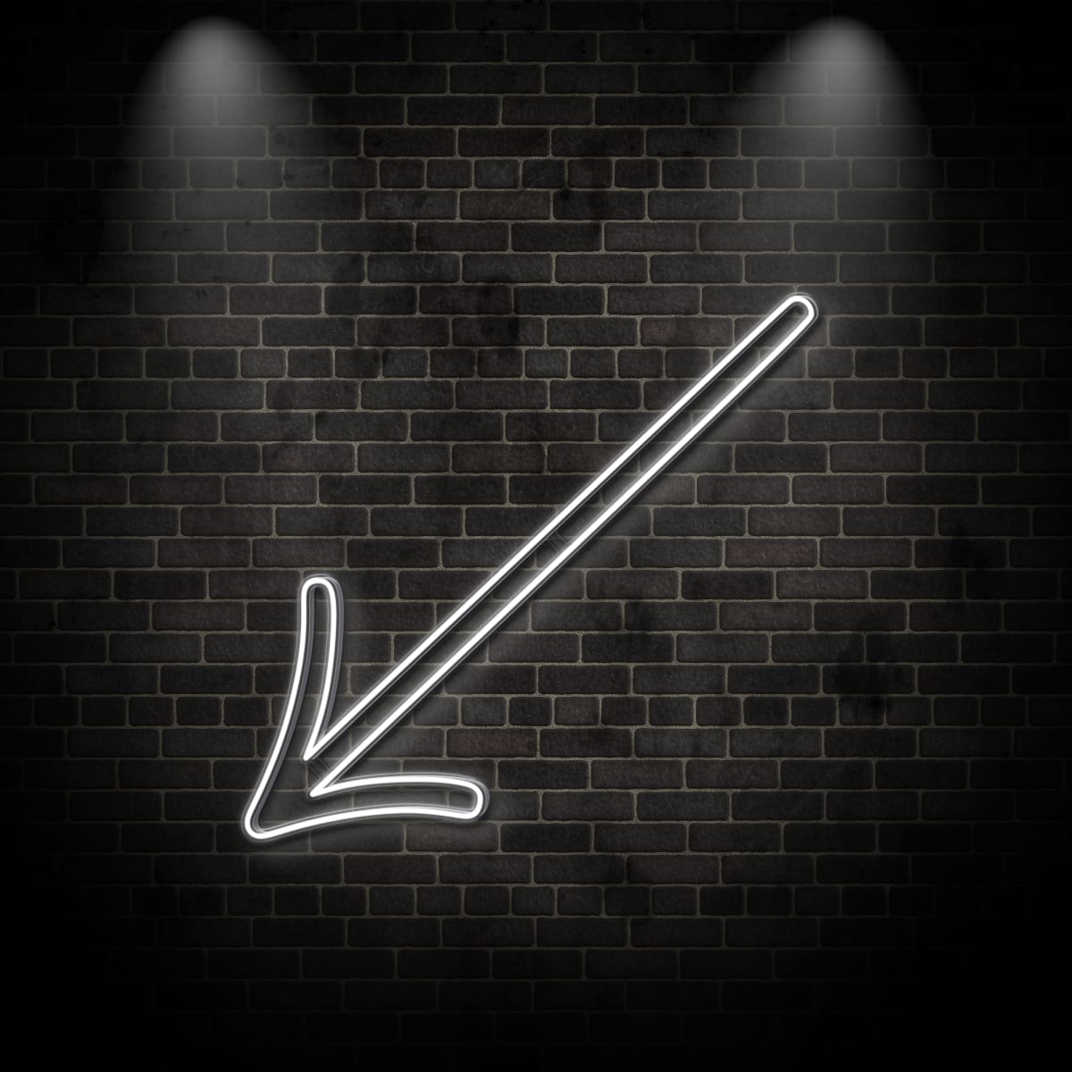 Neon "arrow"